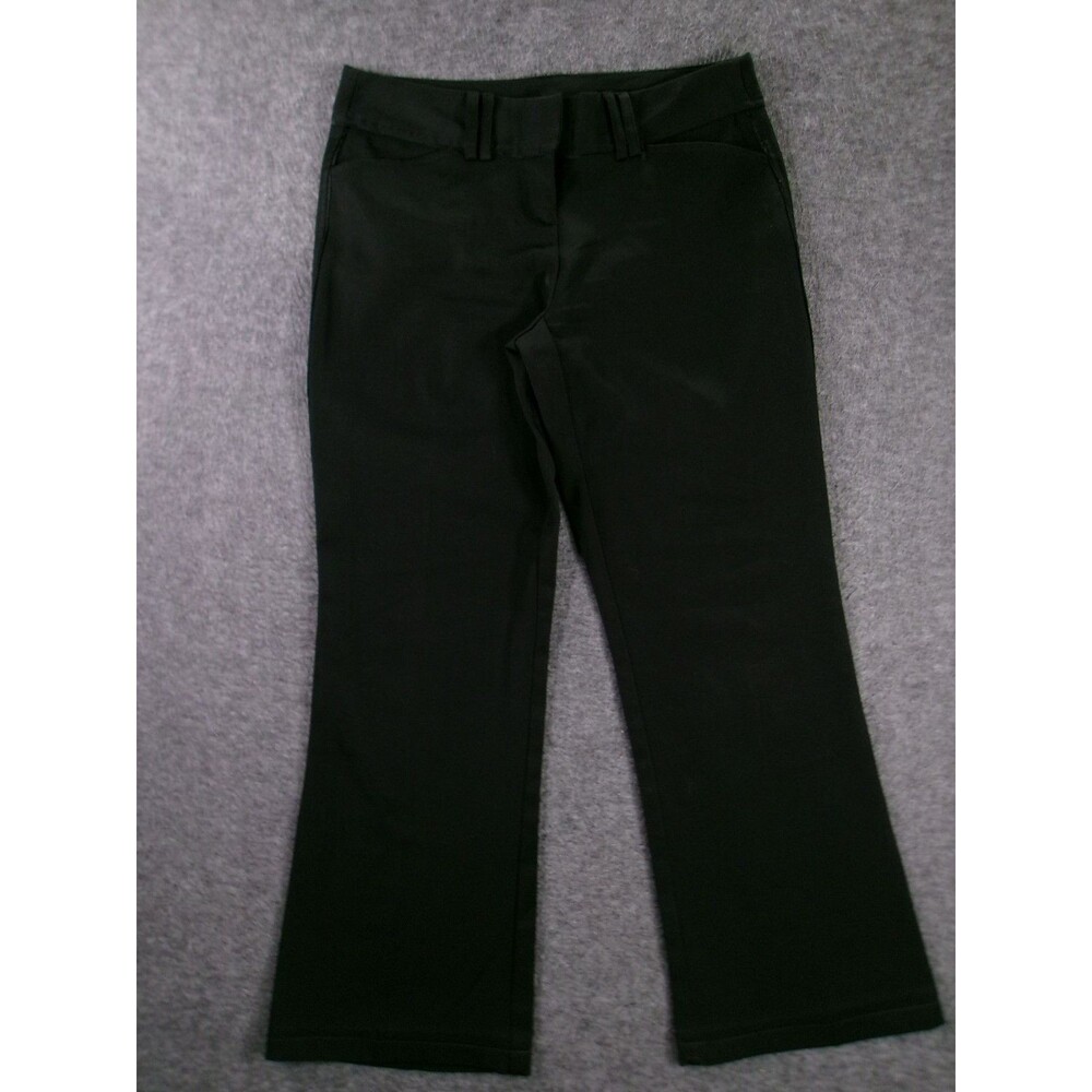 No Boundaries Pants Juniors 5 Stretch Bootcut Black Dress Slacks Career Work